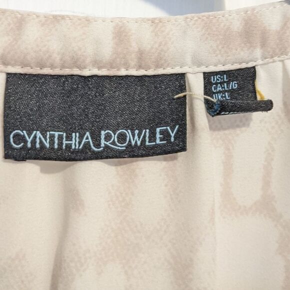 Cynthia Rowley Printed Tunic Blouse Loose fit - Picture 4 of 7